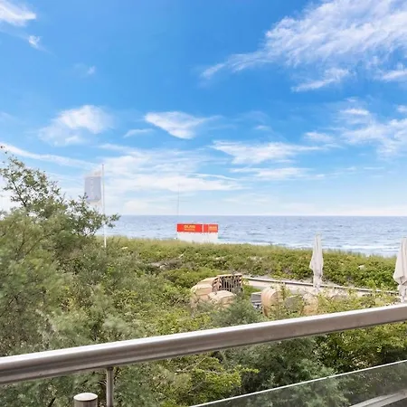 Appartement Strandburg Strandfeeling - Balkon Mit Ostsee Und Strandblick